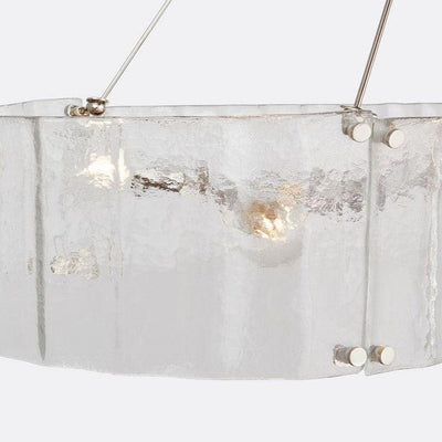 Womter Oval Crystal Chandelier 48"