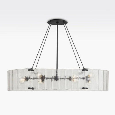 Womter Oval Crystal Chandelier 48"