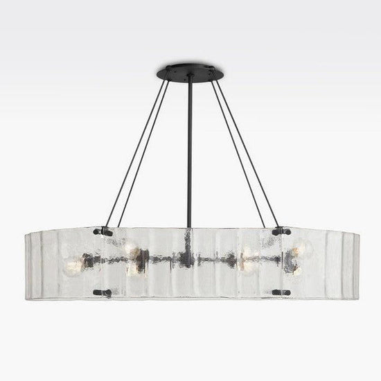 Womter Oval Crystal Chandelier 48"