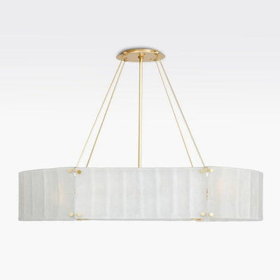 Womter Oval Crystal Chandelier 48"