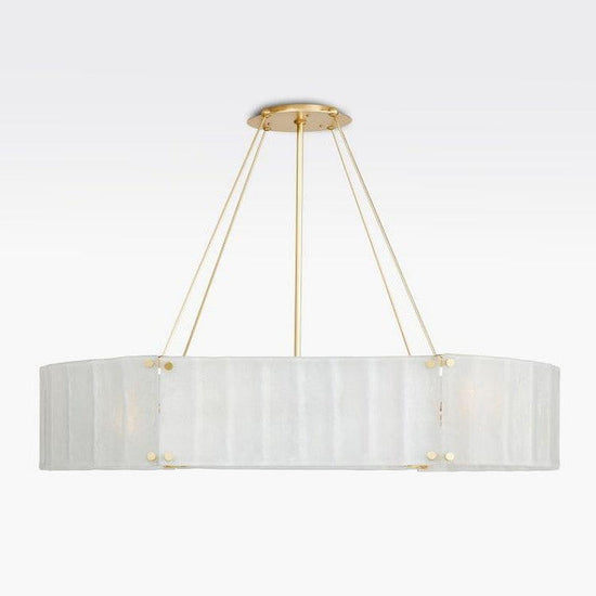 Womter Oval Crystal Chandelier 48"