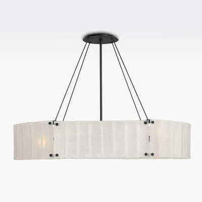 Womter Oval Crystal Chandelier 48"