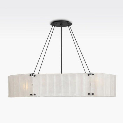 Womter Oval Crystal Chandelier 48"