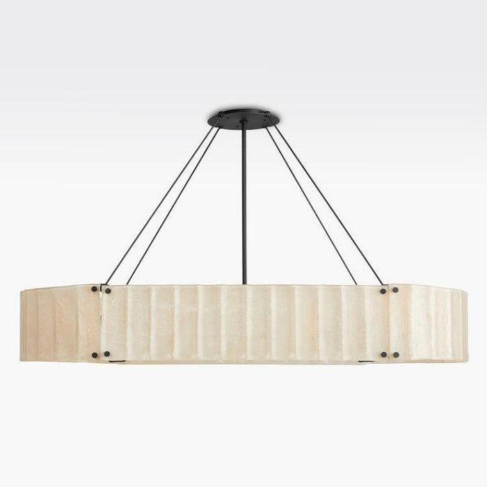 Womter Oval Crystal Chandelier 60"