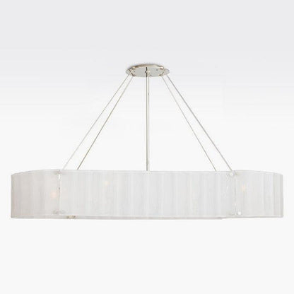 Womter Oval Crystal Chandelier 60"