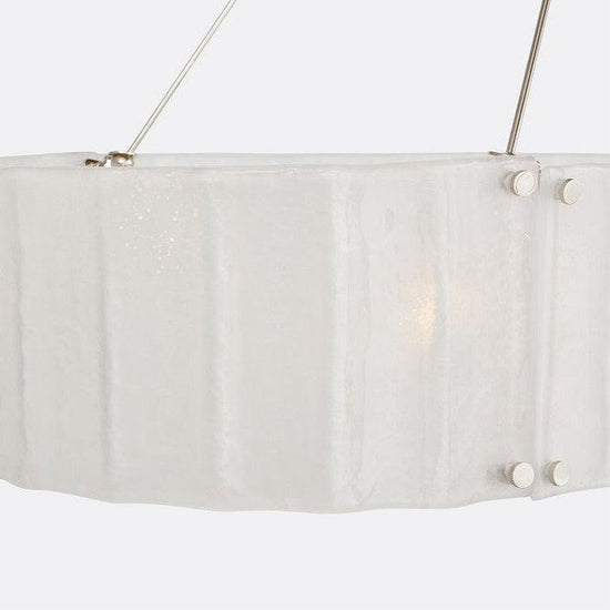Womter Oval Crystal Chandelier 60"