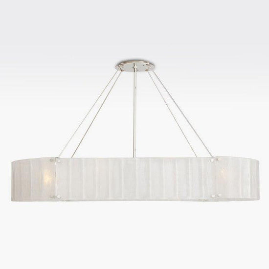 Womter Oval Crystal Chandelier 60"