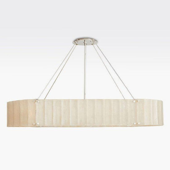 Womter Oval Crystal Chandelier 60"