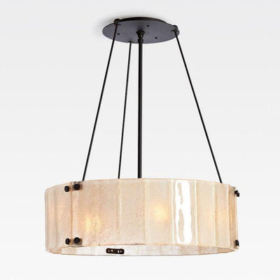 Womter Round Crystal Chandelier 24"