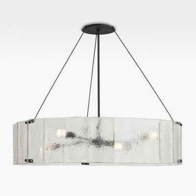 Womter Round Crystal Chandelier 48"