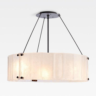Womter Round Crystal Chandelier 48"