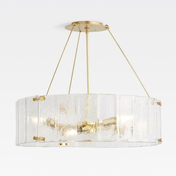 Womter Round Crystal Chandelier 48"