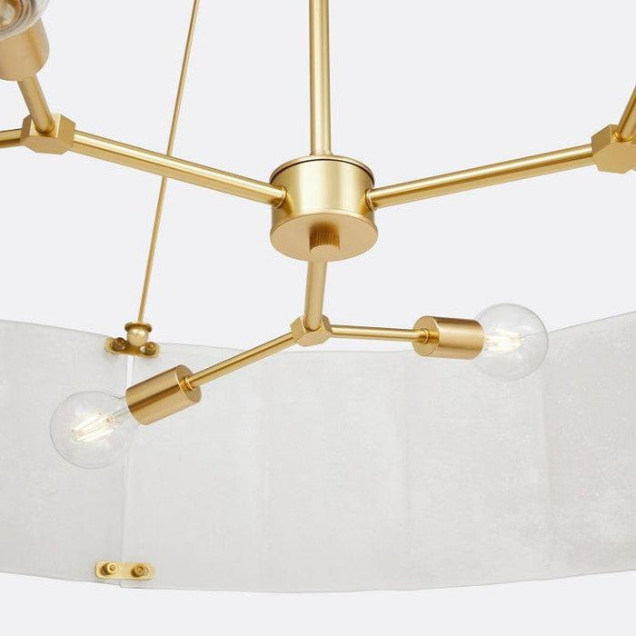 Womter Round Crystal Chandelier 48"
