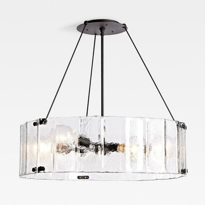 Womter Round Crystal Chandelier 48"