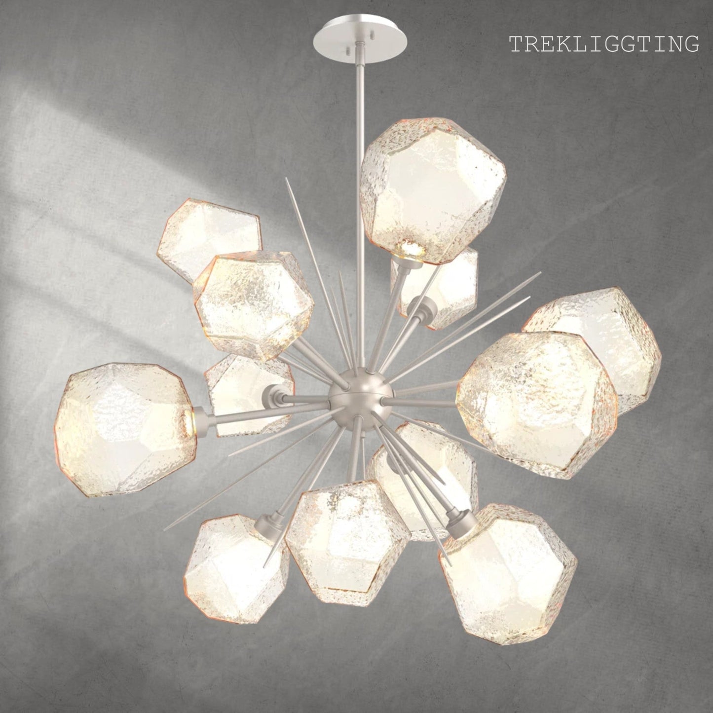 Gem Starburst Chandelier