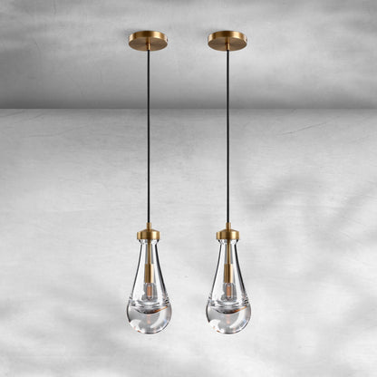 Modern Raindrop Pendant Light