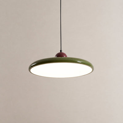 Round Disc Swag Pendant Light