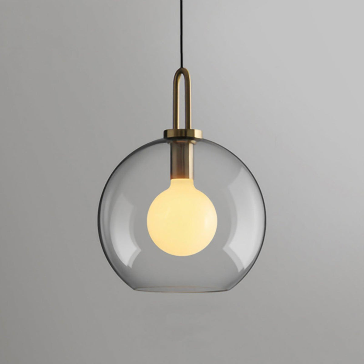 Minimalist Artisan Glass Pendant Light