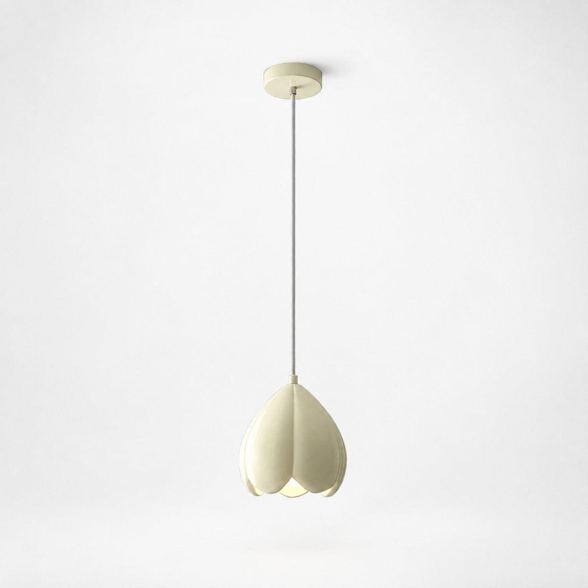 Minimalist Sculptural Resin Pendant Light for Dining Room & Bathroom