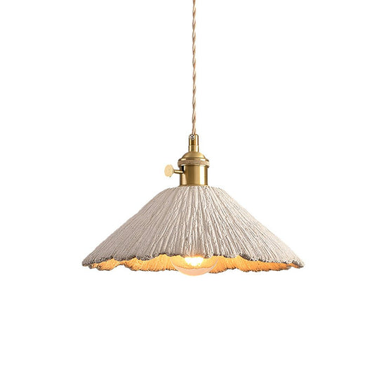 Raw Texture Cement Pendant Light Collection for Dining Room & Living Room