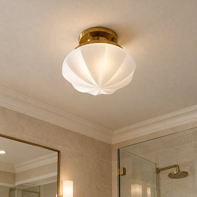 Tricolordeer Art Deco Glass Ceiling Lamp