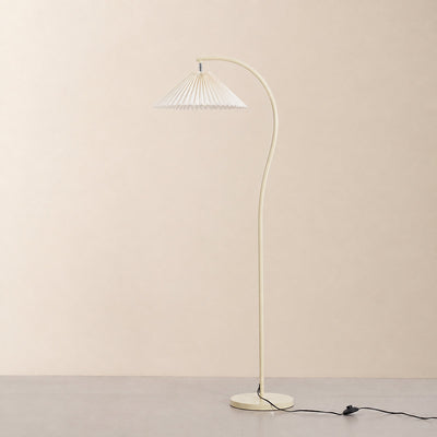 Tricolordeer Linen and Wood Standing Lamp