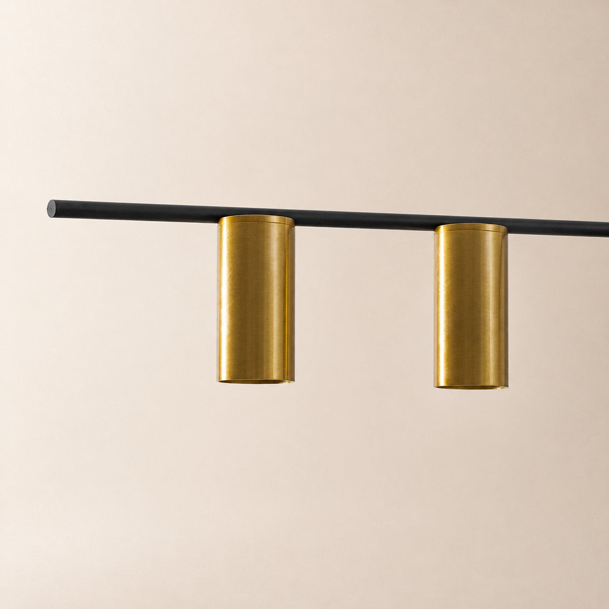 Modern Minimalist Linear Chandelier by Tricolordeer