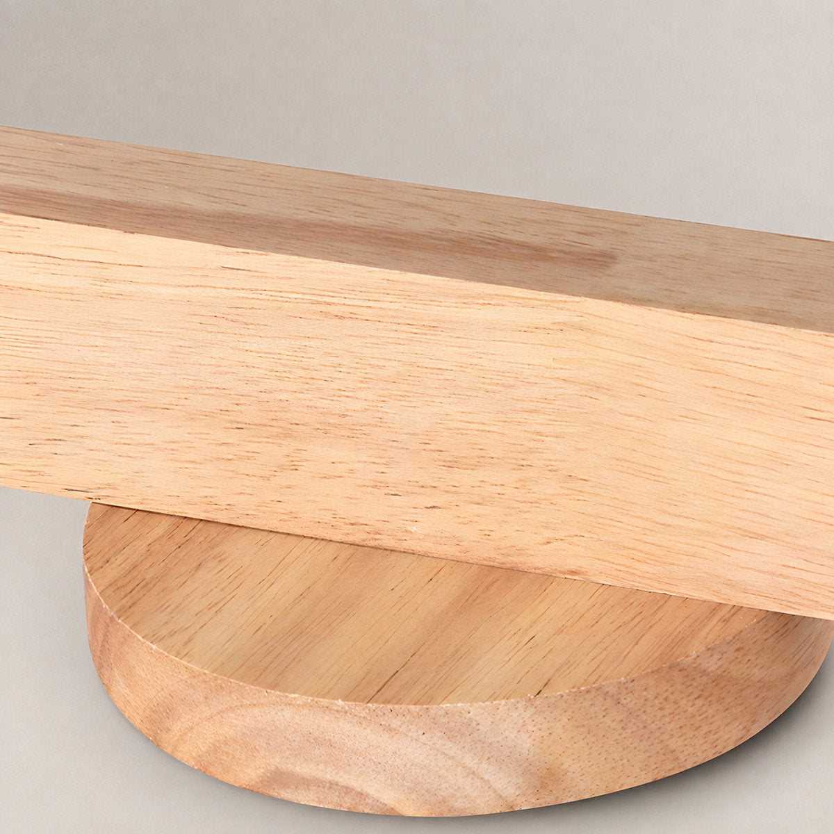 Natural Wood Beam Light Spotlight, L 5.1~47.2-Inch x H 8.7-Inch, Wood, Warm Light for Living Room & Bedroom