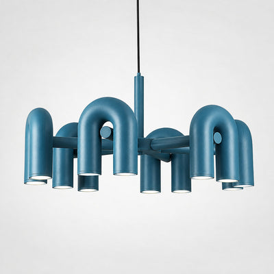 Tricolordeer Adjustable U-Module Aluminum LED Chandelier