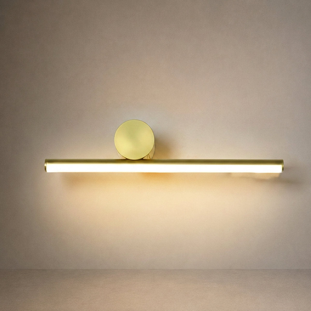 Coordinates Wall Lamp, L 31.5-Inch x H 3.5-Inch, Black, Warm Light for Living Room