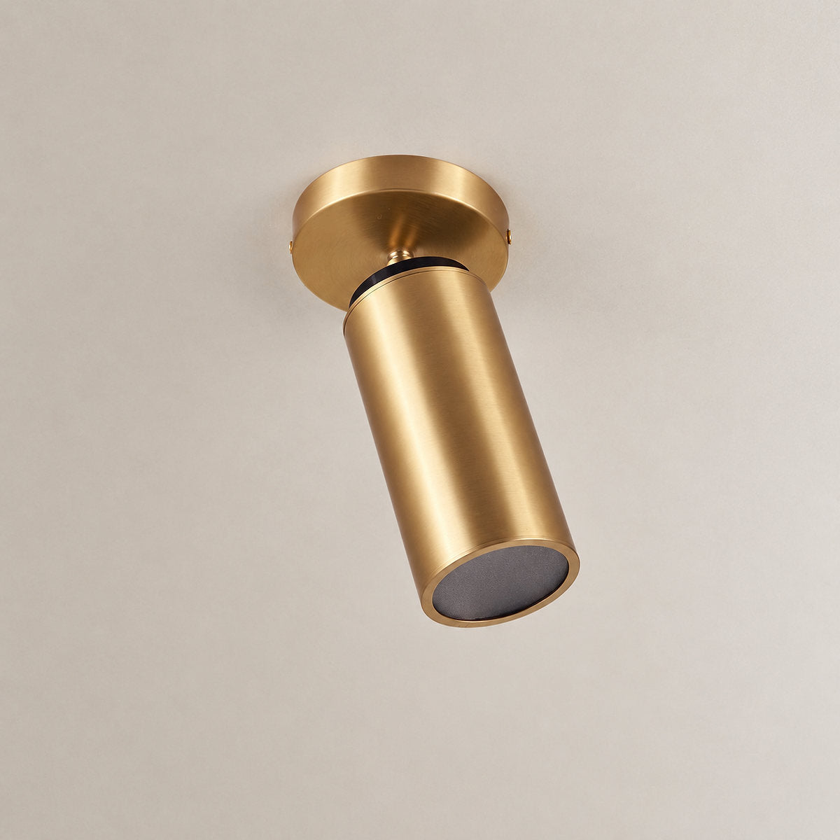 Horizon Brass Spotlight, 3.1-Inch x H 6.7-Inch, Brass for Bedroom & Living Room