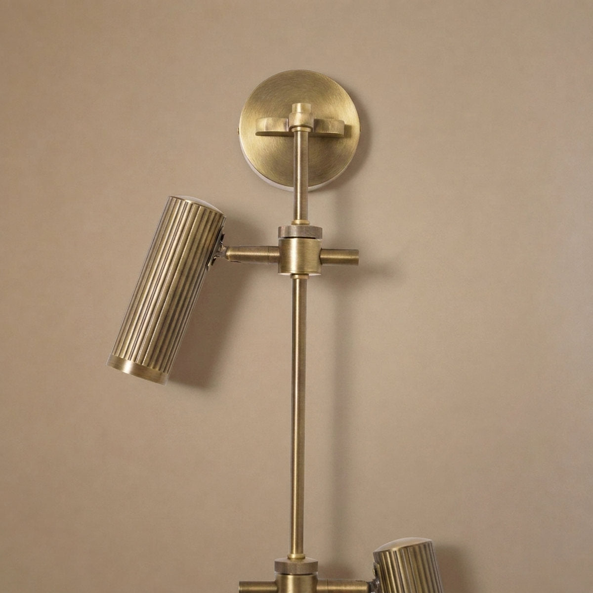 Spot Rail Wall Lamp,6.7~ 9.4-Inch x H 21.7~28-Inch, Bronze for Living Room