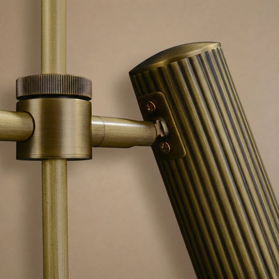 Spot Rail Wall Lamp,6.7~ 9.4-Inch x H 21.7~28-Inch, Bronze for Living Room