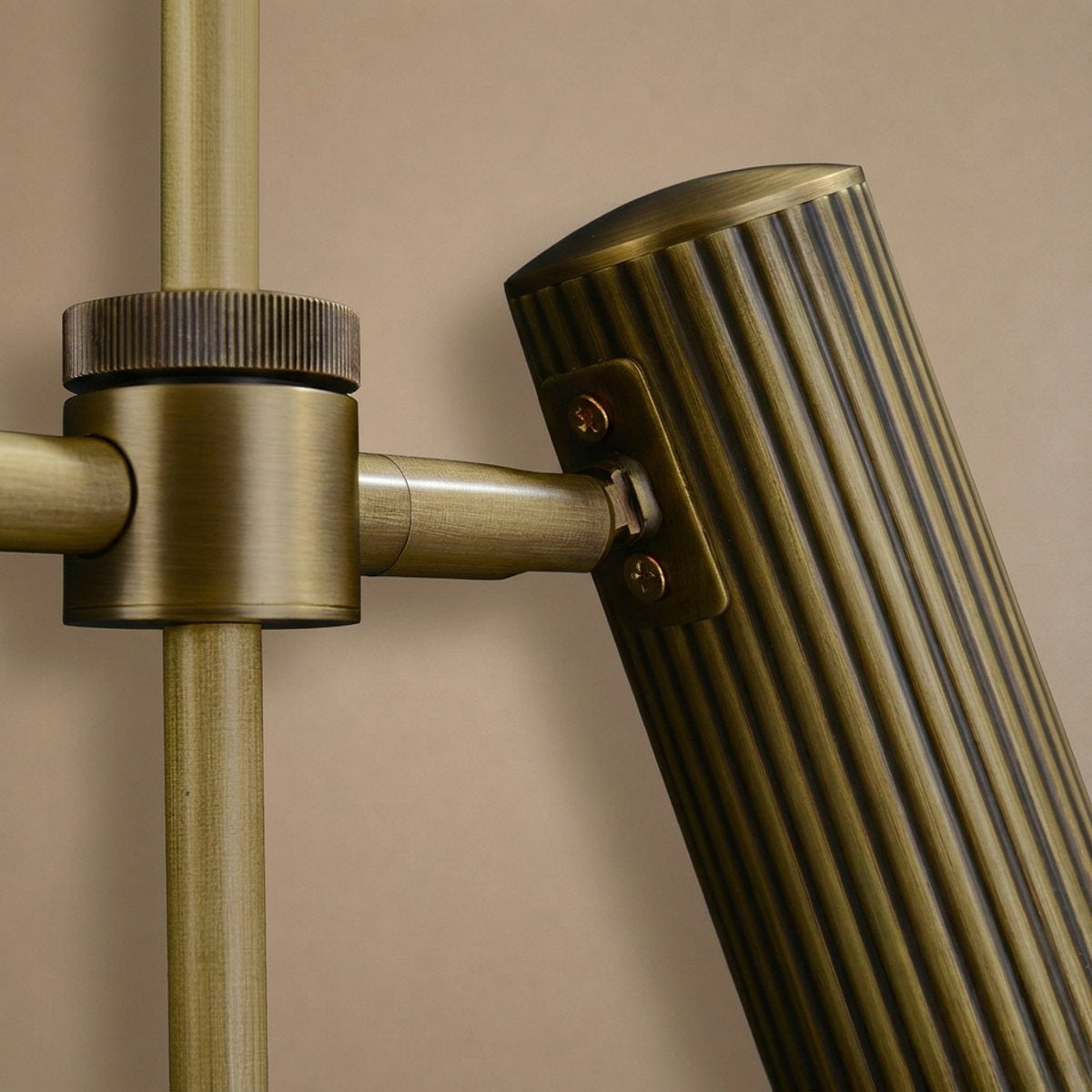 Spot Rail Wall Lamp,6.7~ 9.4-Inch x H 21.7~28-Inch, Bronze for Living Room