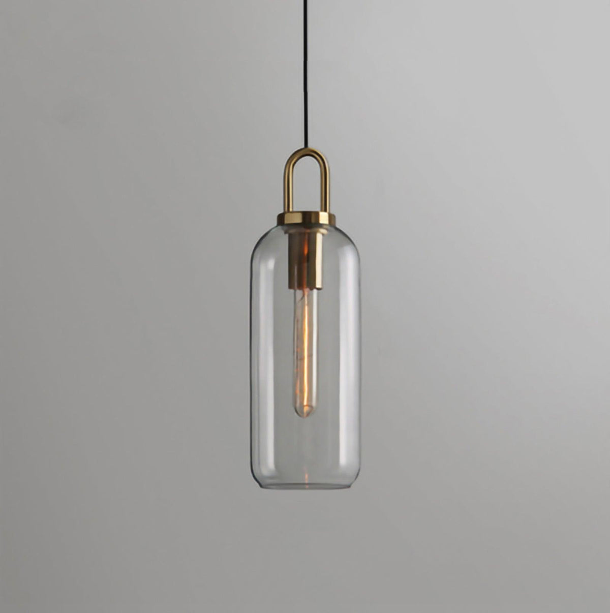 Minimalist Artisan Glass Pendant Light