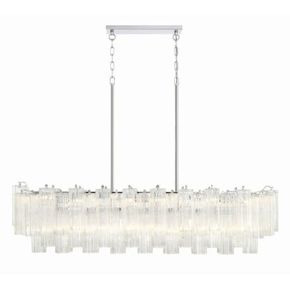 Addis 51'' Modern Linear Chandelier for Dining Room