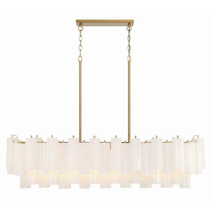 Addis 51'' Modern Linear Chandelier for Dining Room