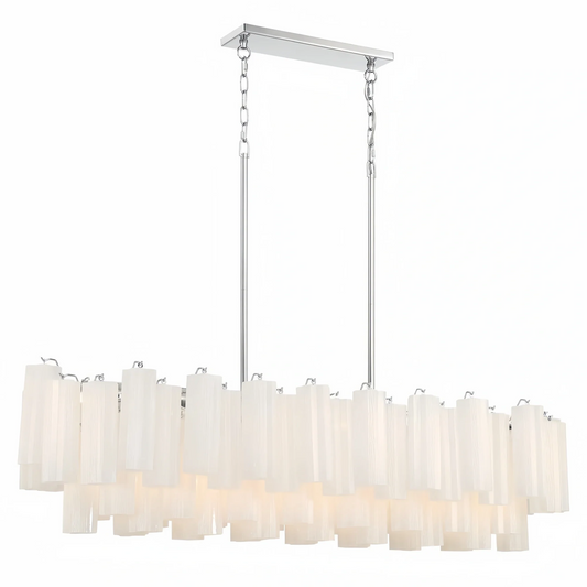 Addis 51'' Modern Linear Chandelier for Dining Room