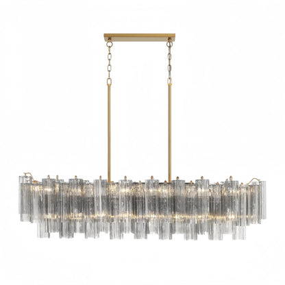 Addis 51'' Modern Linear Chandelier for Dining Room