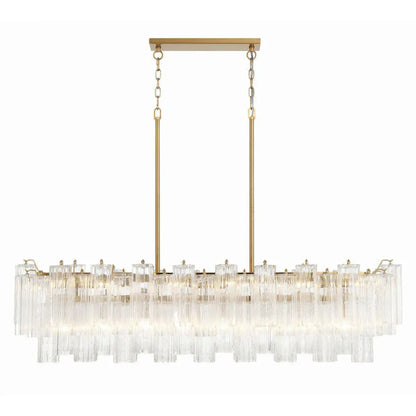 Addis 51'' Modern Linear Chandelier for Dining Room