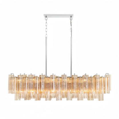 Addis 51'' Modern Linear Chandelier for Dining Room