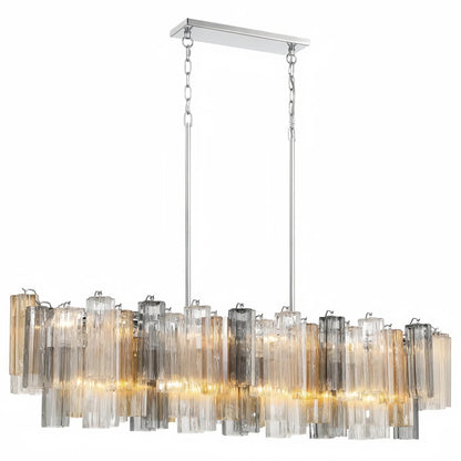 Addis 51'' Modern Linear Chandelier for Dining Room