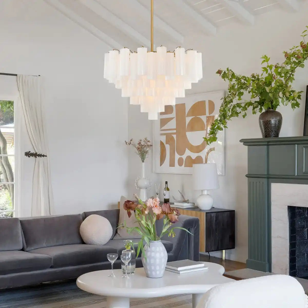 Addis Chandelier 17.8" 19.8" 22" 26.8" 32''D
