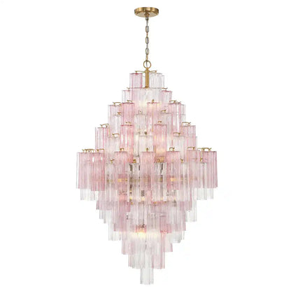 Addis Diamond Chandelier 49''H