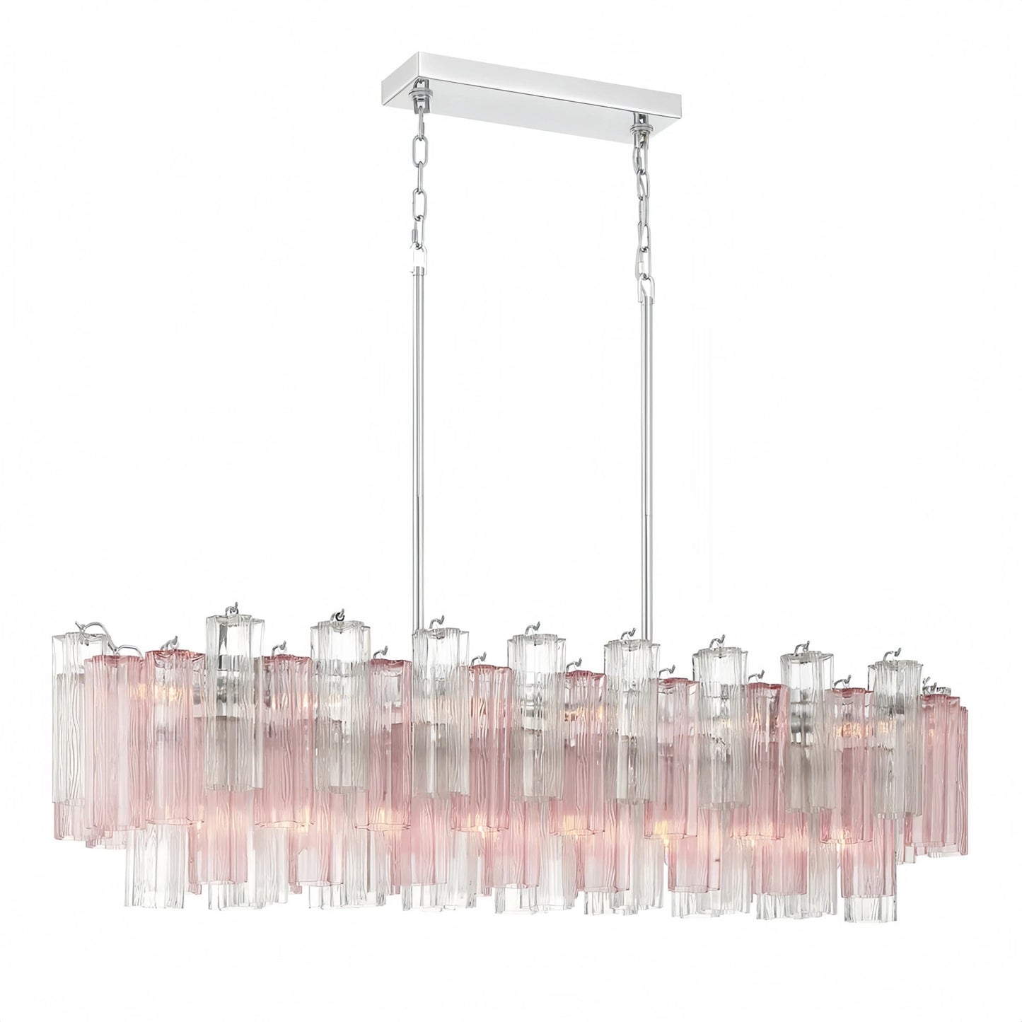 Addis 51'' Modern Linear Chandelier for Dining Room