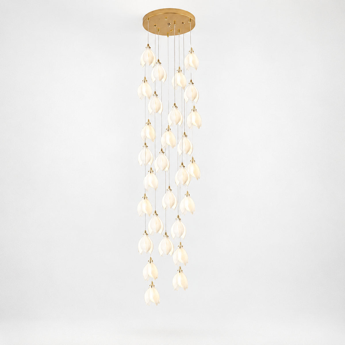 Petal Pendant Light with Versatile Configurations