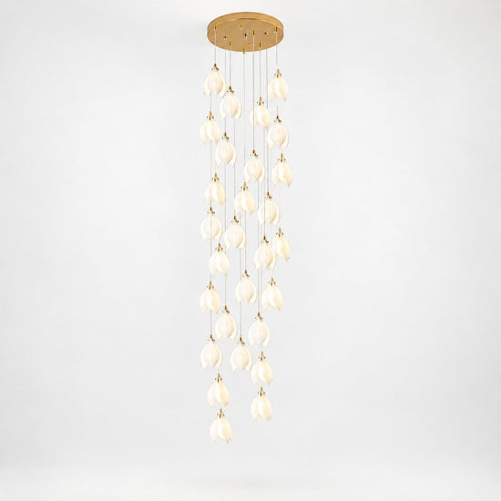 Petal Pendant Light with Versatile Configurations