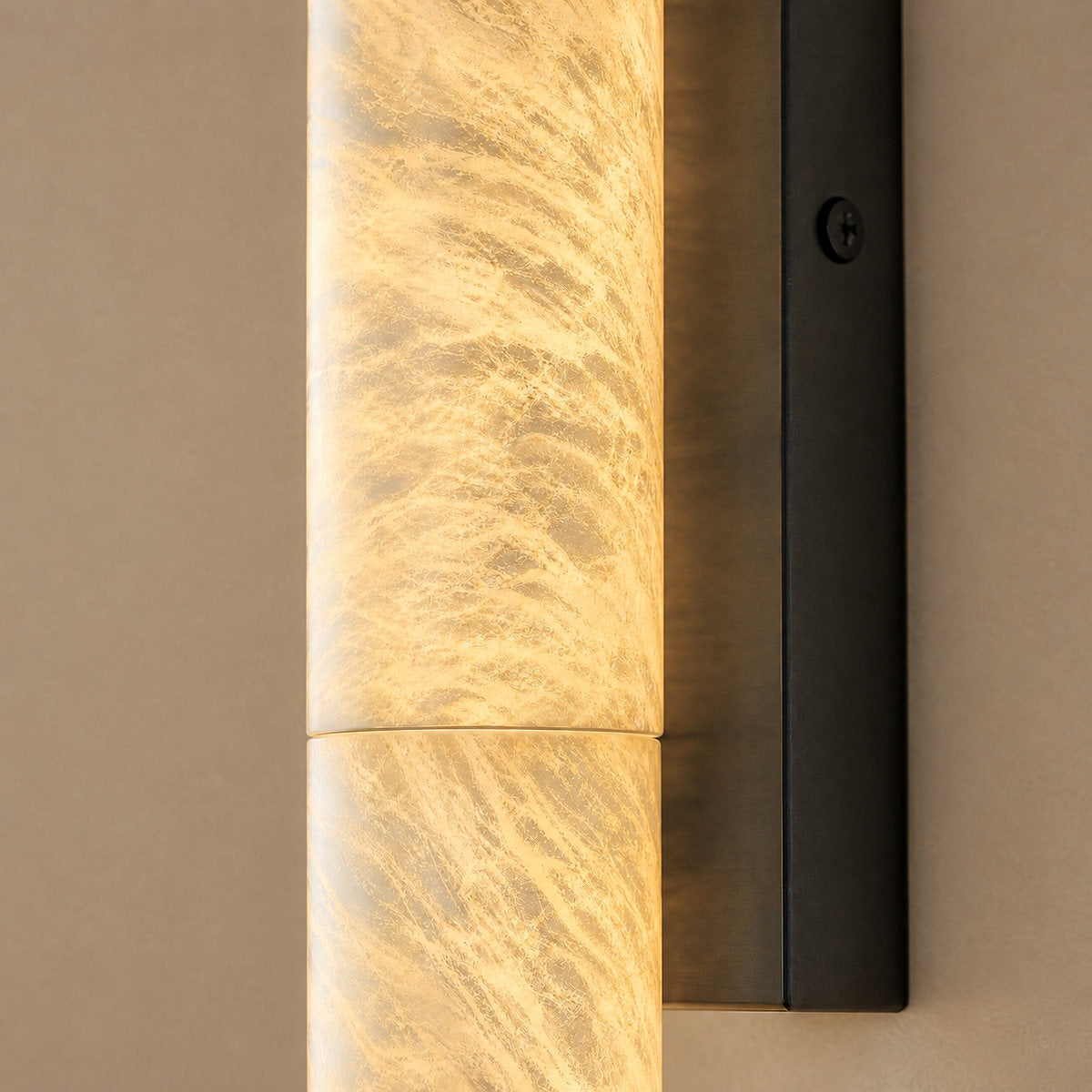Tricolordeer 20/35.8-Inch Linear Cloud Stone Wall Light