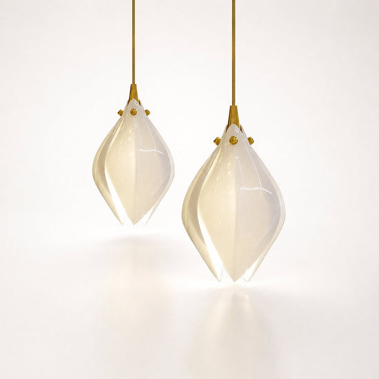 Petal Pendant Light with Versatile Configurations