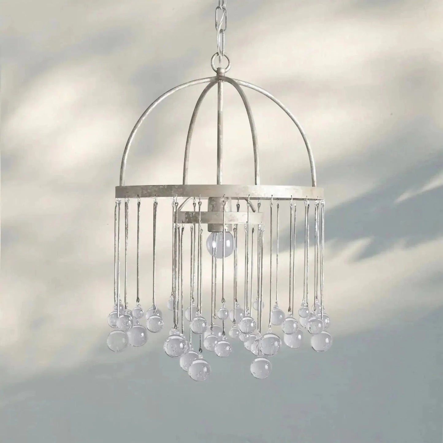 Aubrey Modern Crystal Ball Pendant Lamp - Arialamps